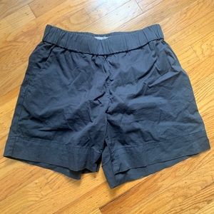 Everlane black cotton shorts